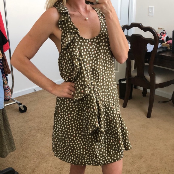 Ali Ro Dresses & Skirts - Ali Ro | Silk Ruffle Dress